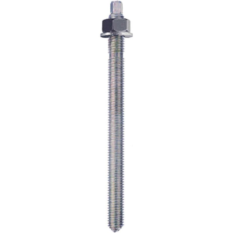 Rawl R-STUDS Threaded Resin Studs Zinc Plated M8 110mm Pack of 10