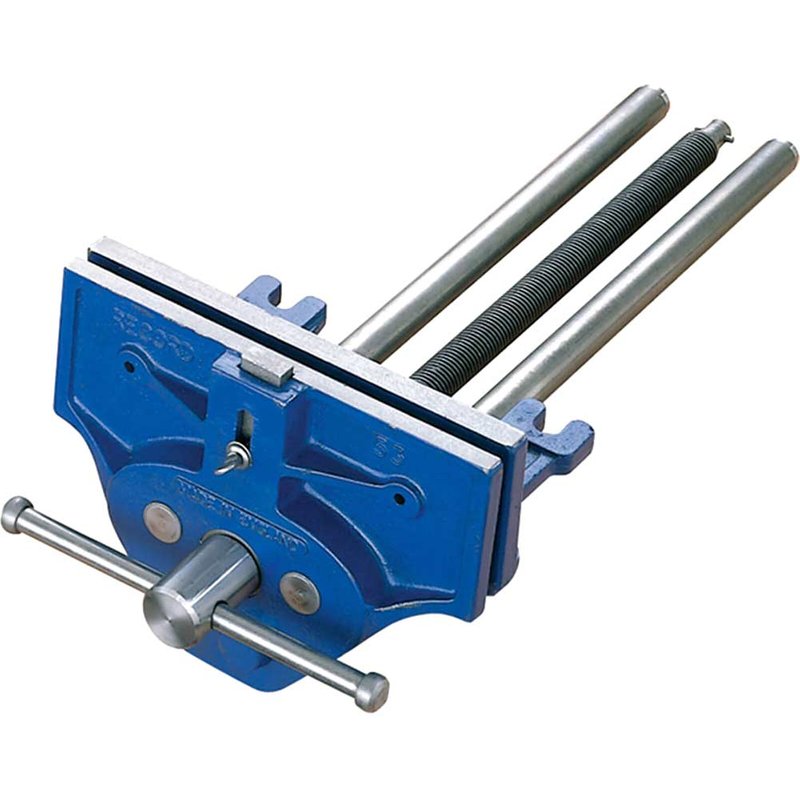 IRWIN® Record® 53PD Plain Screw Woodworking Vice 270mm (10.1/2in) & Front Dog T53PD