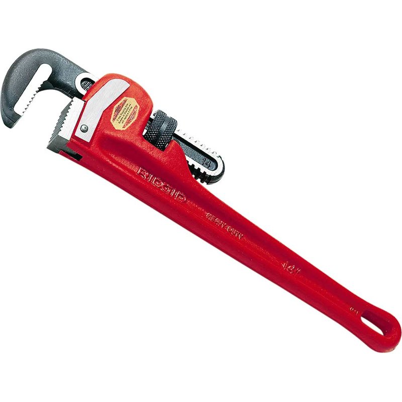 Ridgid Heavy-Duty Straight Pipe Wrench 200mm (8in) 31005