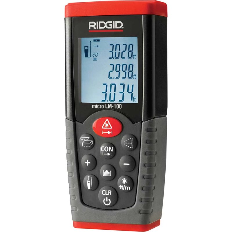 Ridgid 36158 Micro LM-100 Laser Distance Measure 50m 36158
