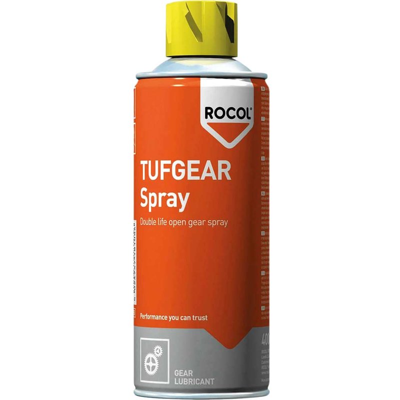 ROCOL TUFGEAR Open Gear Lubricant Spray 400ml 18105