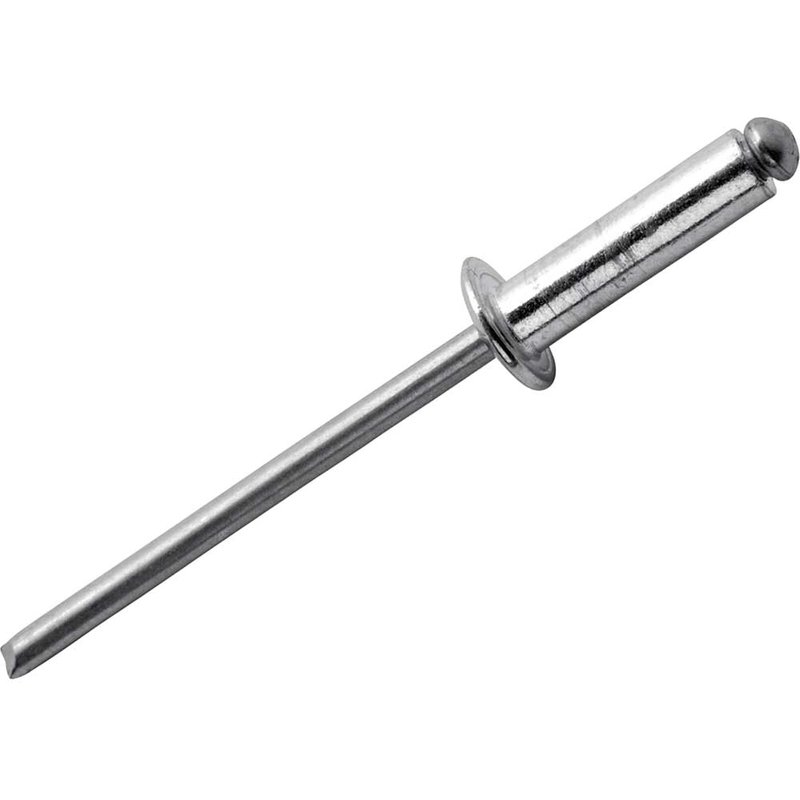 Rapid Standard Aluminium Rivets 4.8 x 10mm Bag of 100 5000380
