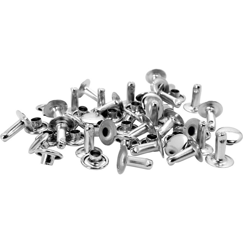 Rapid Tubular Rivets 8 x 3 x 9mm Cap 3 x 8mm (Pack 25) 5000415