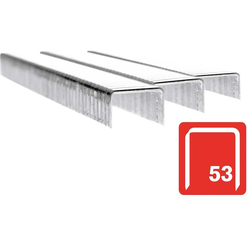Rapid 53/6B 6mm Galvanised Staples (Box 2500) 11856225