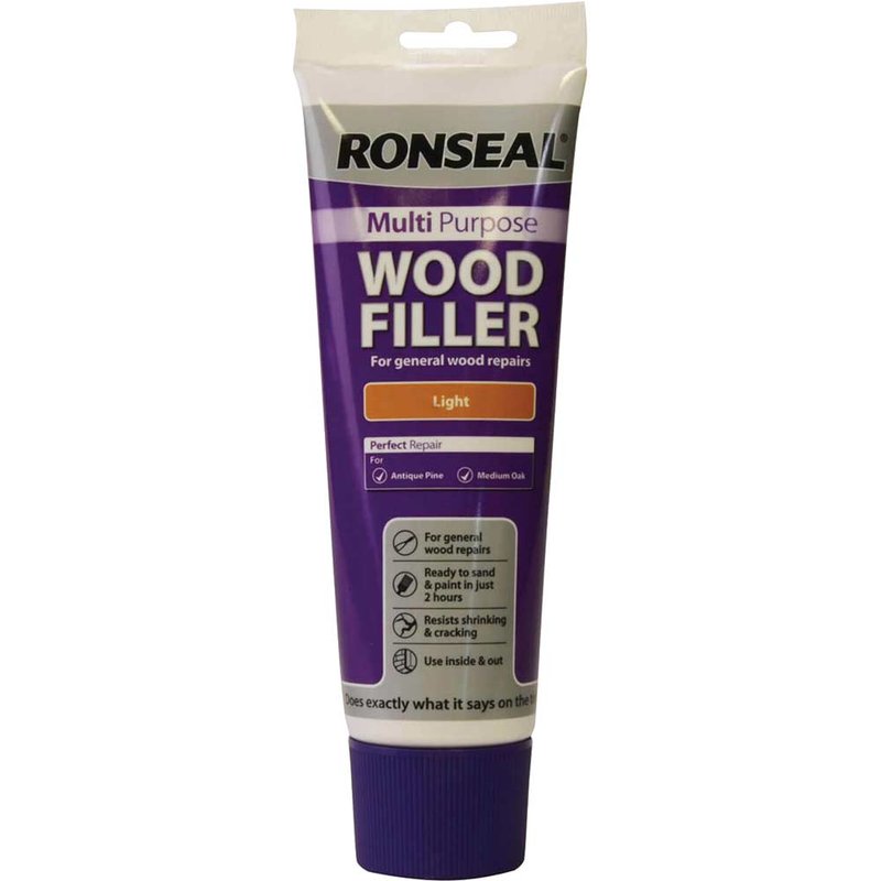 Ronseal Multi Purpose Wood Filler Tube Light 325g 34741