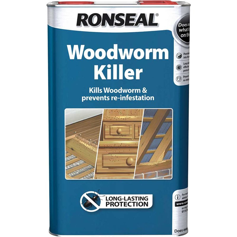Ronseal Woodworm Killer 5 litre 37662