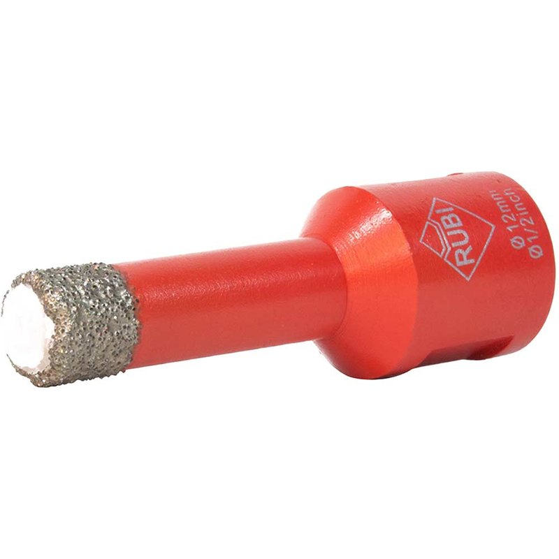 Rubi Dry Cut Diamond Tile Drill Bit for Angle Grinders 12mm