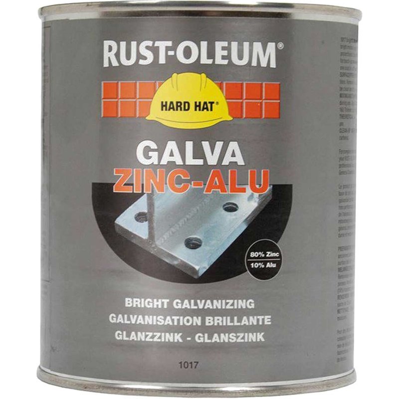 Rust Oleum 1017 Galvanising Zinc Metal Paint 1kg