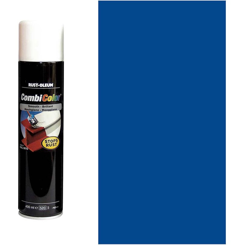 Rust Oleum CombiColor Metal Spray Paint Gentian Blue 400ml
