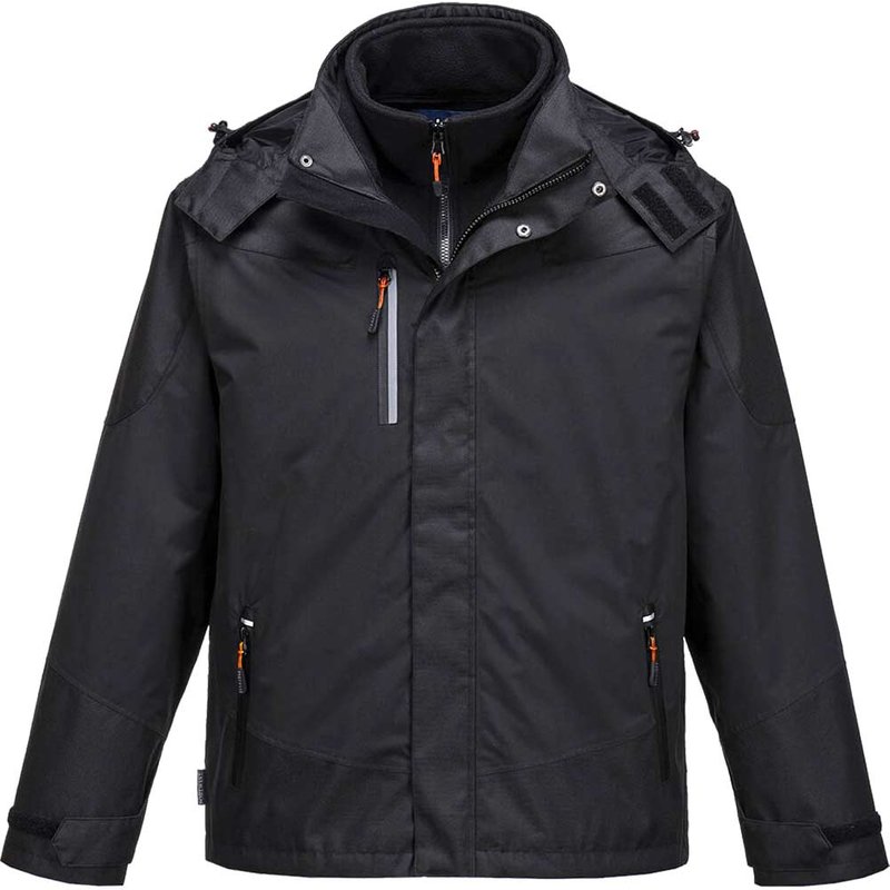 Portwest S553 Radial 3in1 Jacket Black 2XL