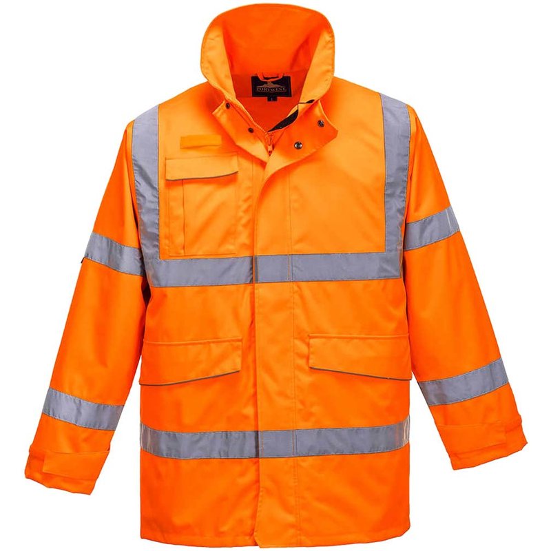 PWR Hi Vis Extreme Parka Jacket Orange S
