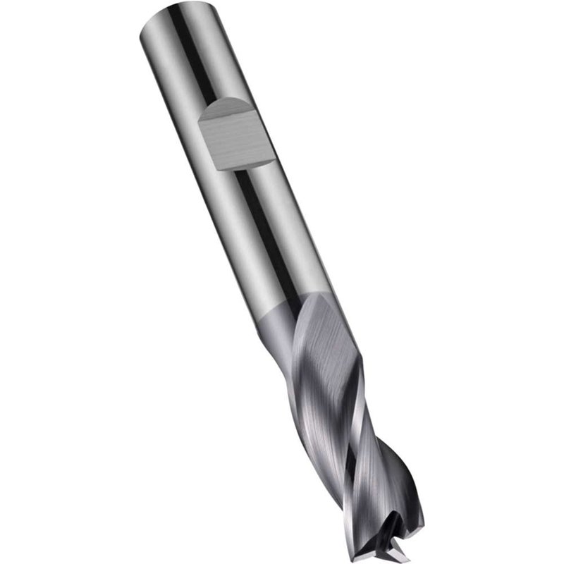 Dormer 6 Piece S933 Solid Carbide TiALN Mc-X Flatted Shank 3 Flute Slot Drill Set