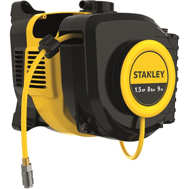 Stanley® Air Compressors SXCMD15WE Wall Mounted Air Hose 1.5 HP 8 Bar 9m SXCMD15WE