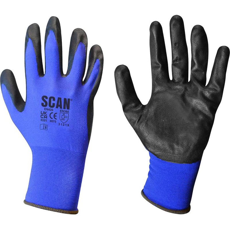 Scan Max - Dexterity Nitrile Gloves - XXL (Size 11) N550118