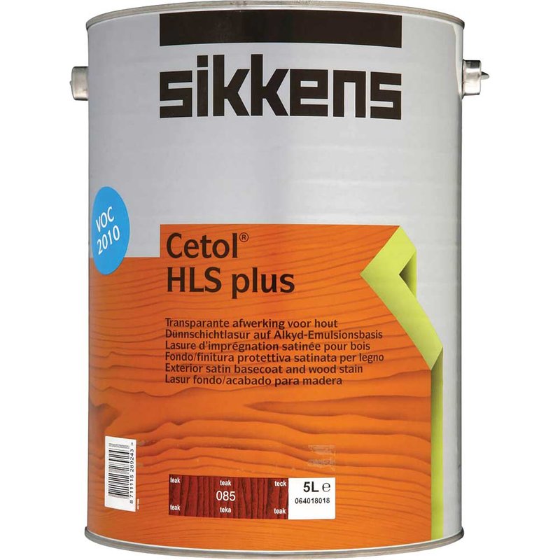 Sikkens Cetol HLS Plus Translucent Woodstain Teak 5 litre 5086007