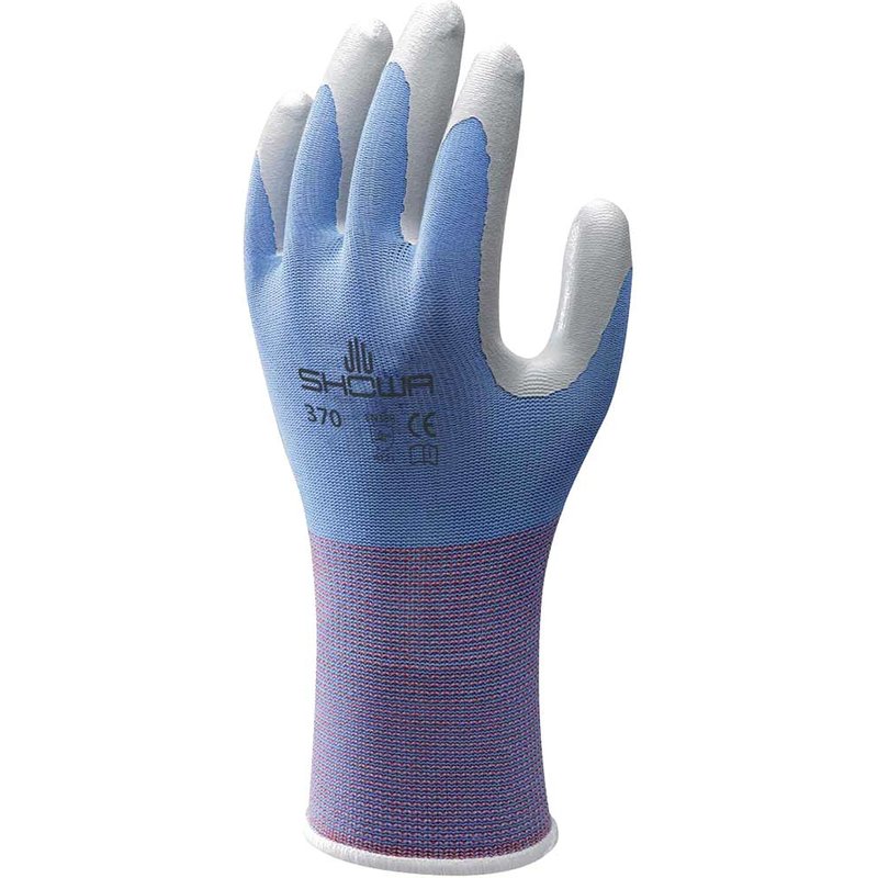 Kew Gardens Multi Purpose Nitrile Coated Gardening Gloves Blue L