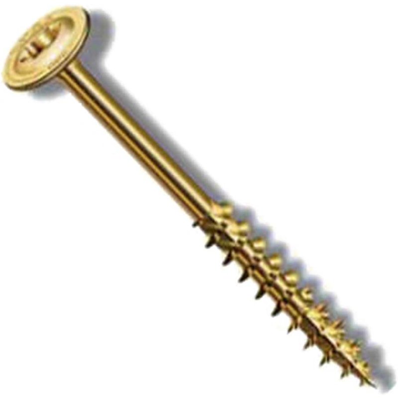 Spax Wirox Washer Head Torx Wood Construction Screws 10mm 180mm Pack of 25