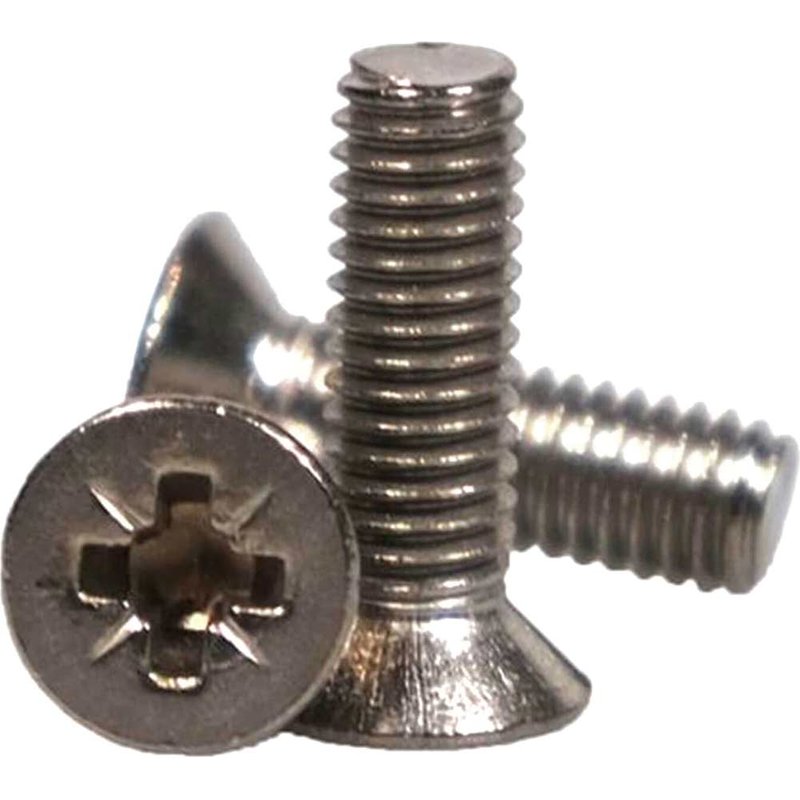 Sirius Countersunk Machine Screw Pozi A2 304 Stainless Steel M3 20mm Pack of 1