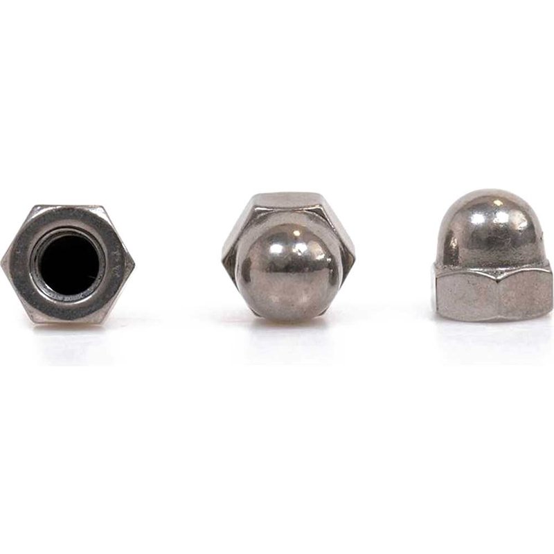 Sirius A4 316 Stainless Steel Hexagon Dome Nuts M3