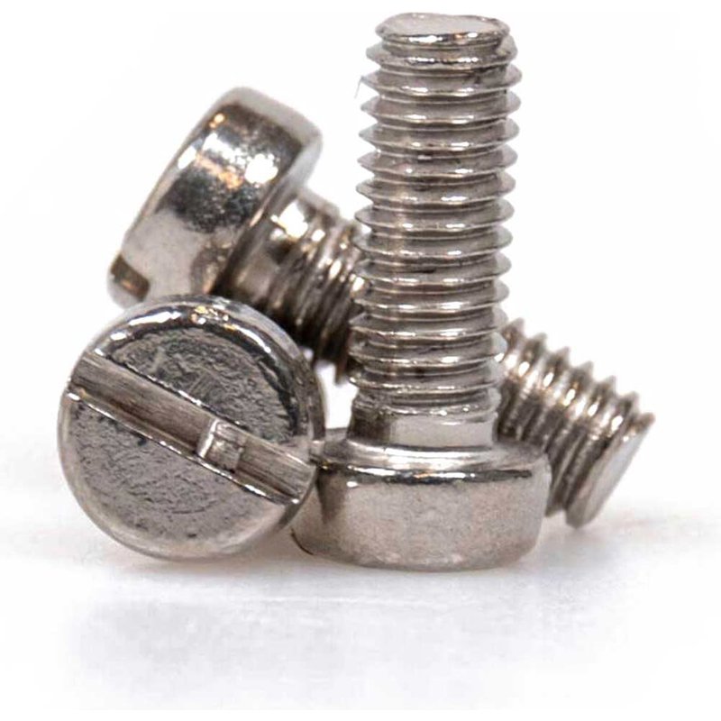 Sirius Cheese Head Machine Screw Slotted A2 304 Stainless Steel M6 40mm Pack of 1