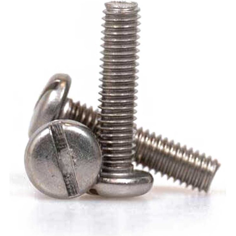Sirius Pan Head Machine Screw Slotted A2 304 Stainless Steel M3.5 20mm Pack of 1