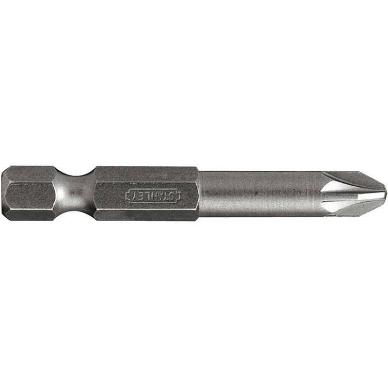 STANLEY® Hand Tools Pozidriv Power Bits PZ2 x 50mm (Box 10) 1-68-926