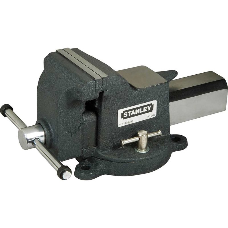 STANLEY® Hand Tools MaxSteel Heavy-Duty Bench Vice 100mm (4in) 1-83-066
