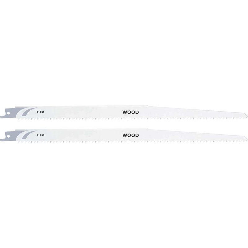 Stanley Pruning and Coarse Wood Cutting Reciprocating Saw Blades 305mm Pack of 2