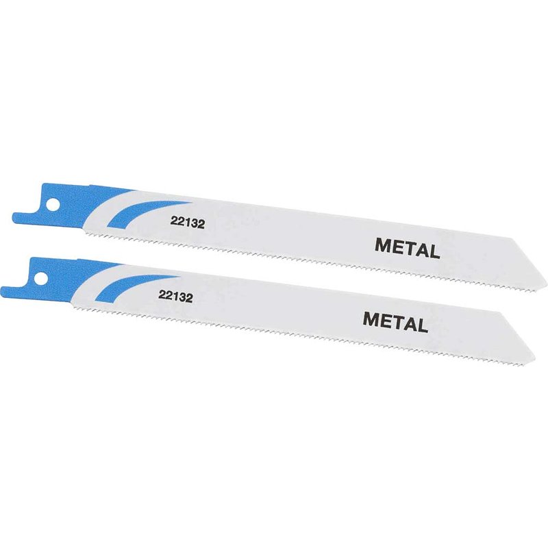 Stanley Thin Metal Cutting Reciprocating Saw Blades 152mm Pack of 2