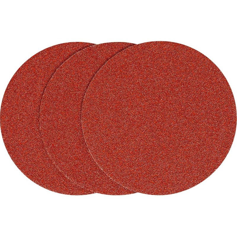 Stanley Sanding Discs for Drills and Angle Grinders 125mm 125mm 60g Pack of 3