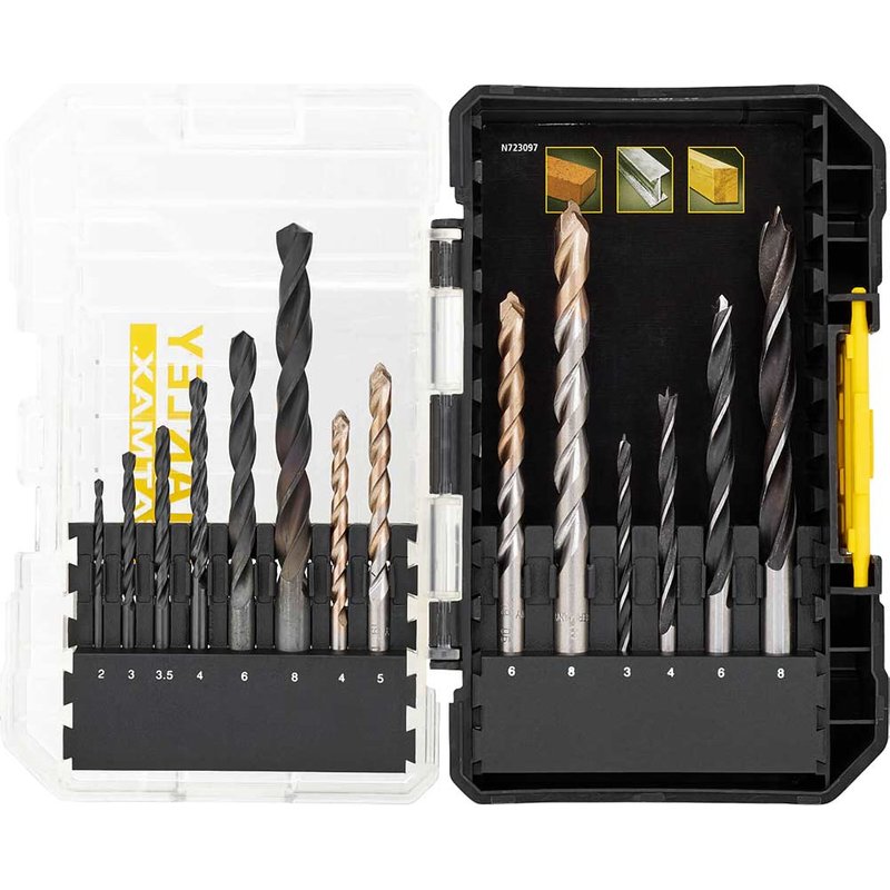 Stanley Fatmax Stanley STA88561 FatMax Mixed Drill Bit Set (14 Piece) STA88561-XJ