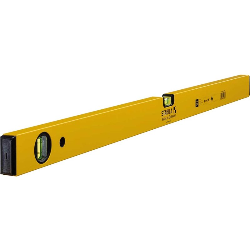 Stabila 70-90 Single Plumb Spirit Level 2 Vial 90cm 02287