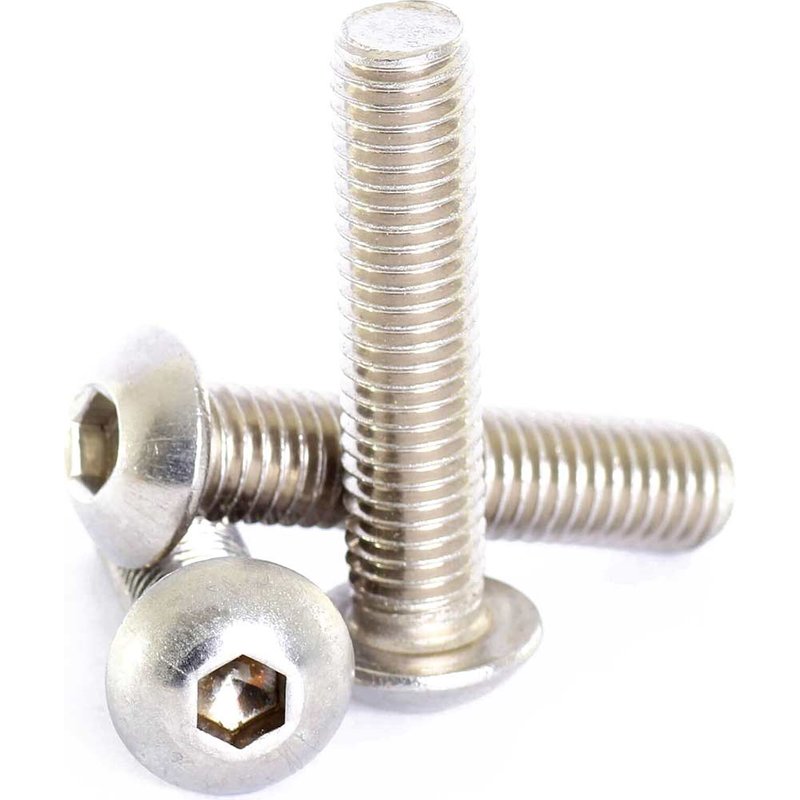 Sirius Button Head Socket Screws A2 304 Stainless Steel M5 30mm Pack of 1
