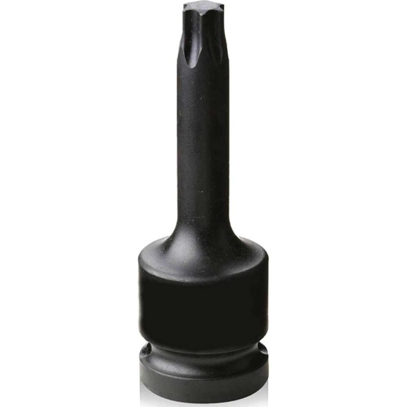 Sirius 1/2" Drive Male Torx Socket Bit Extra Long 1/2" T100