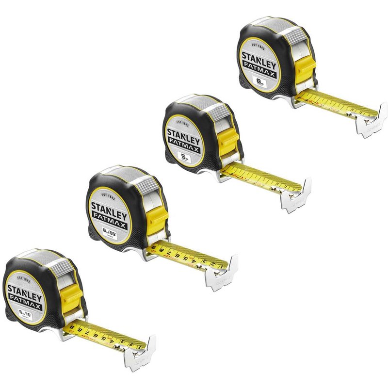 Stanley 4 Piece FatMax XTREME Tape Measure Kit