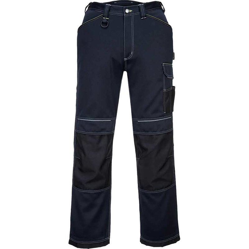 Portwest PW3 Mens Urban Work Trousers Navy / Black 40" 31"
