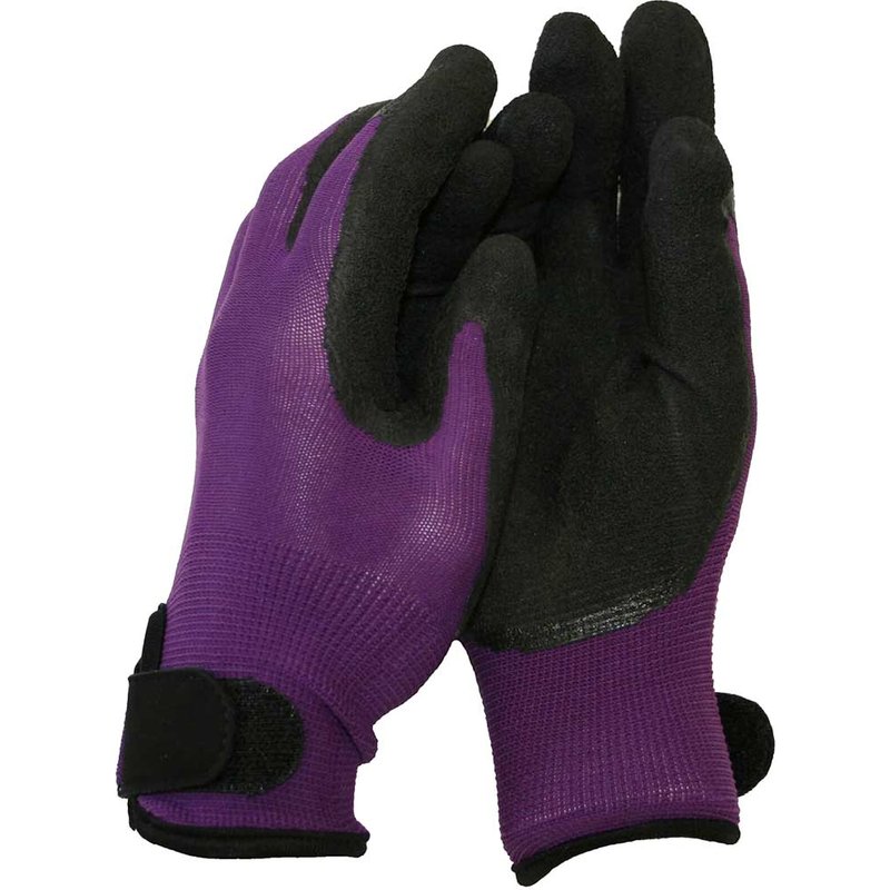 Town and Country Weed Master Plus Garden Gloves Purple M
