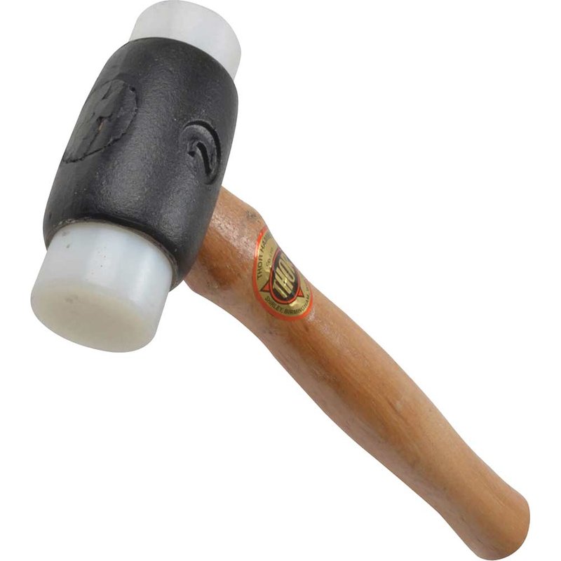 Thor 912 Super Plastics Hammer Wood Handle Size 2 (38mm) 790g 18-912