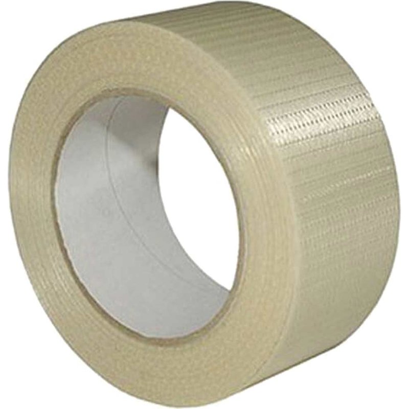 Sirius Heavy Duty Packing Crossweave Tape Clear 25mm 50m