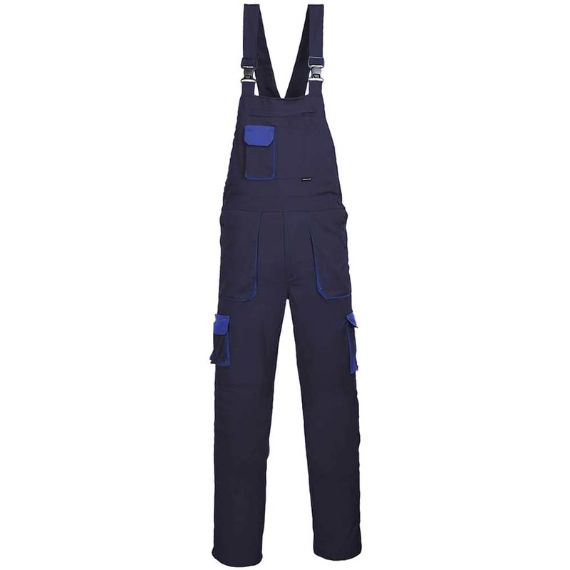 Portwest Texo Contrast Bib and Brace Navy 2XL 31"