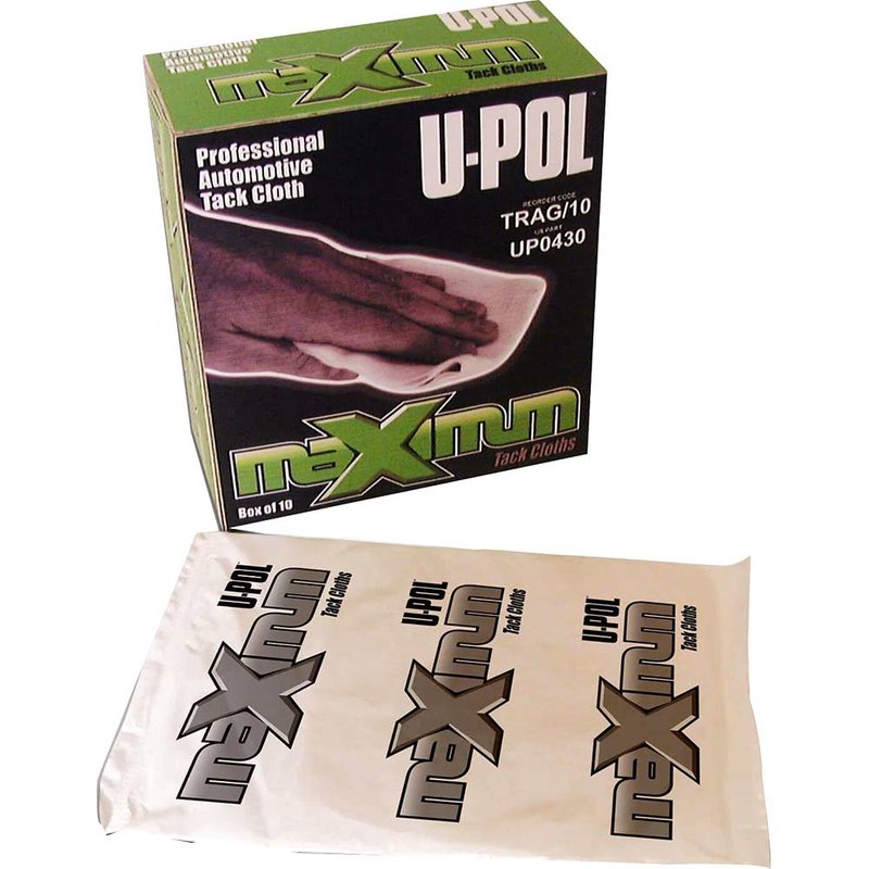 U-POL High-Performance Tack Cloths (Pack 10) TRAG/10 THESE ARE PACKS OF 10