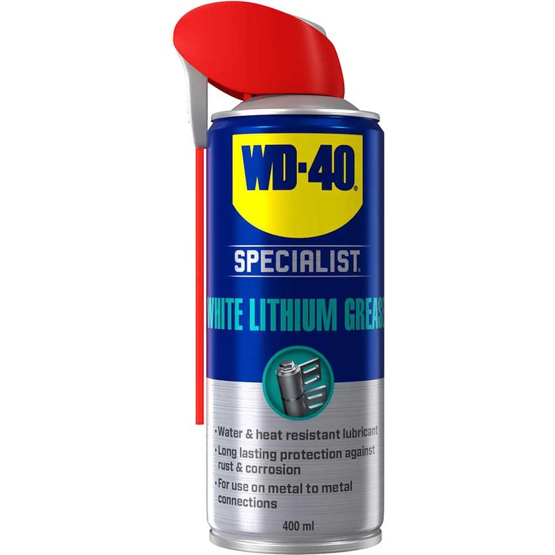 WD-40® High Performance Lithium Grease White 400ml 44391 44391