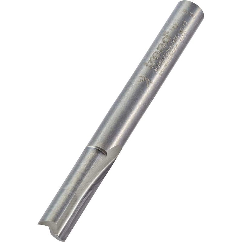Trend Acrylic Two Flute Engraving Router Cutter 6.35MM 25mm 1/4"