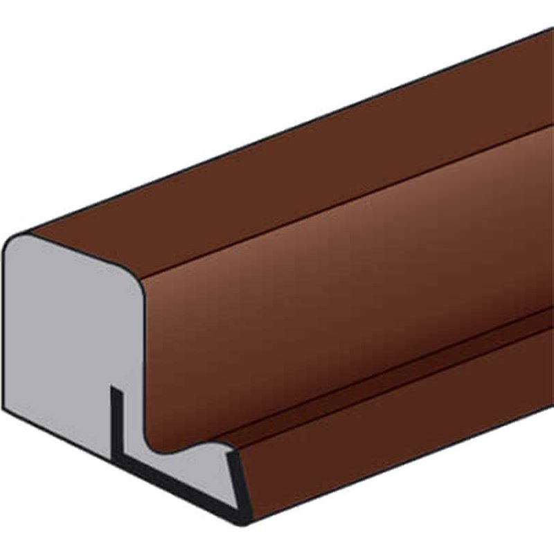 Trend Aqua 63 Weatherseal Strip Brown 10m