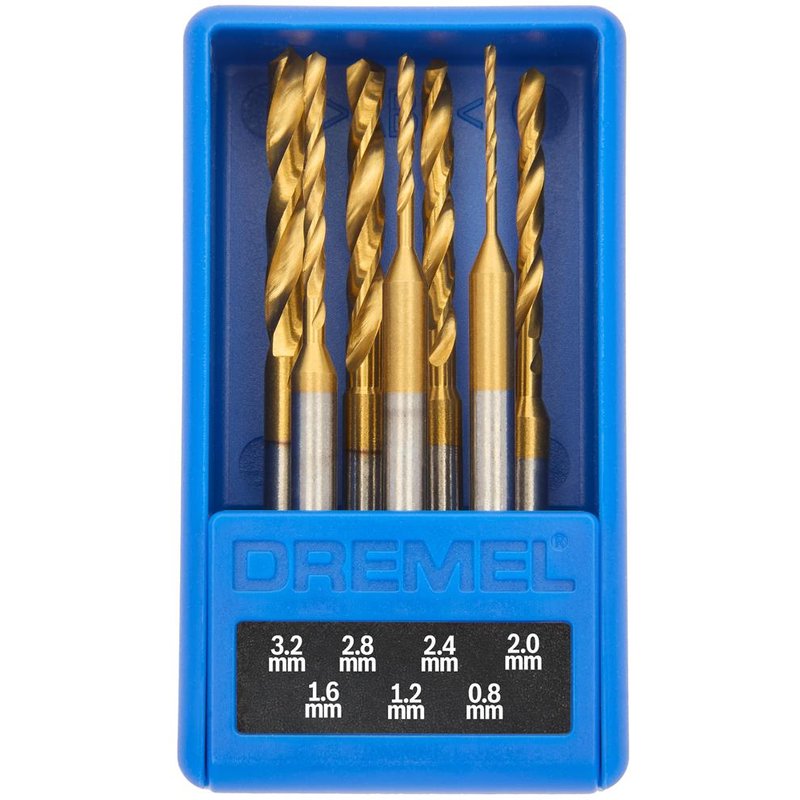 Dremel MAX 7 Piece Precision Drill Bit Set