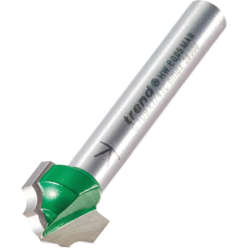 Trend CRAFTPRO Classic Decor Ogee Panel Router Cutter 12.7mm 9.5mm 1/4"