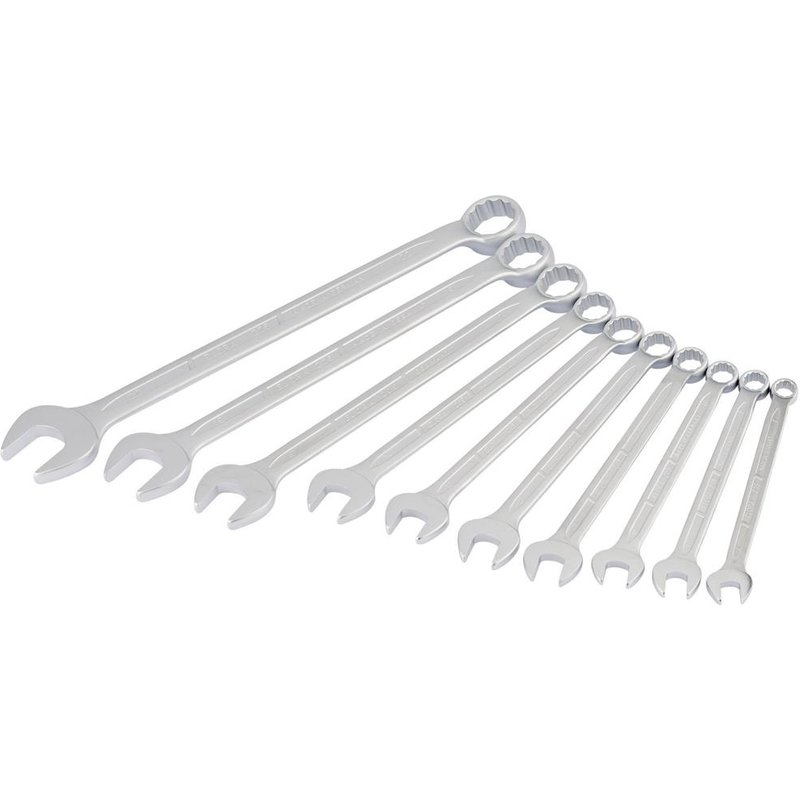 Elora 10 Piece Long Combination Spanner Set