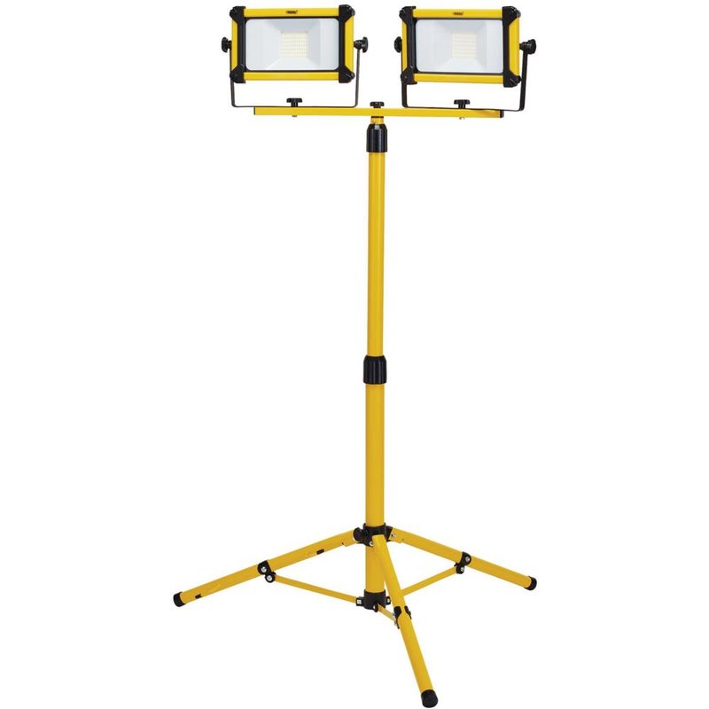 Draper 110V SMD LED Tripod Site Light 2 X 10W 2200 Lumens, none