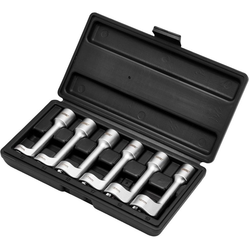 Draper 6 Piece 1/2" Drive Diesel Injector Line Socket Set 1/2"
