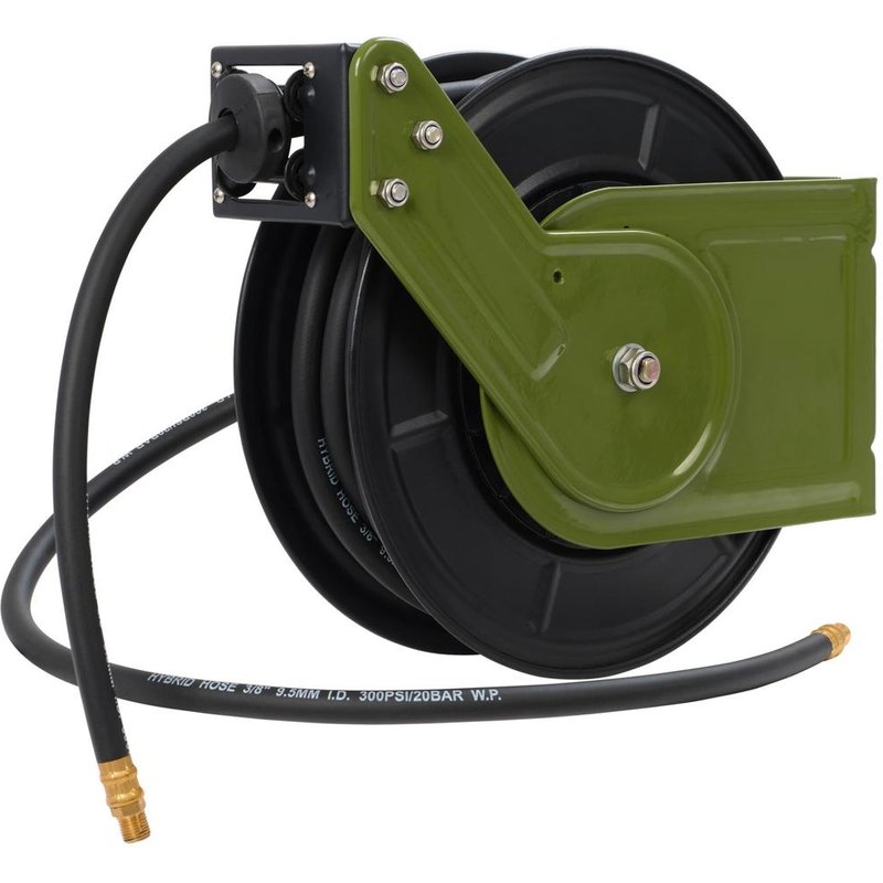 Draper Retractable Air Line Hose Reel 15m 15m